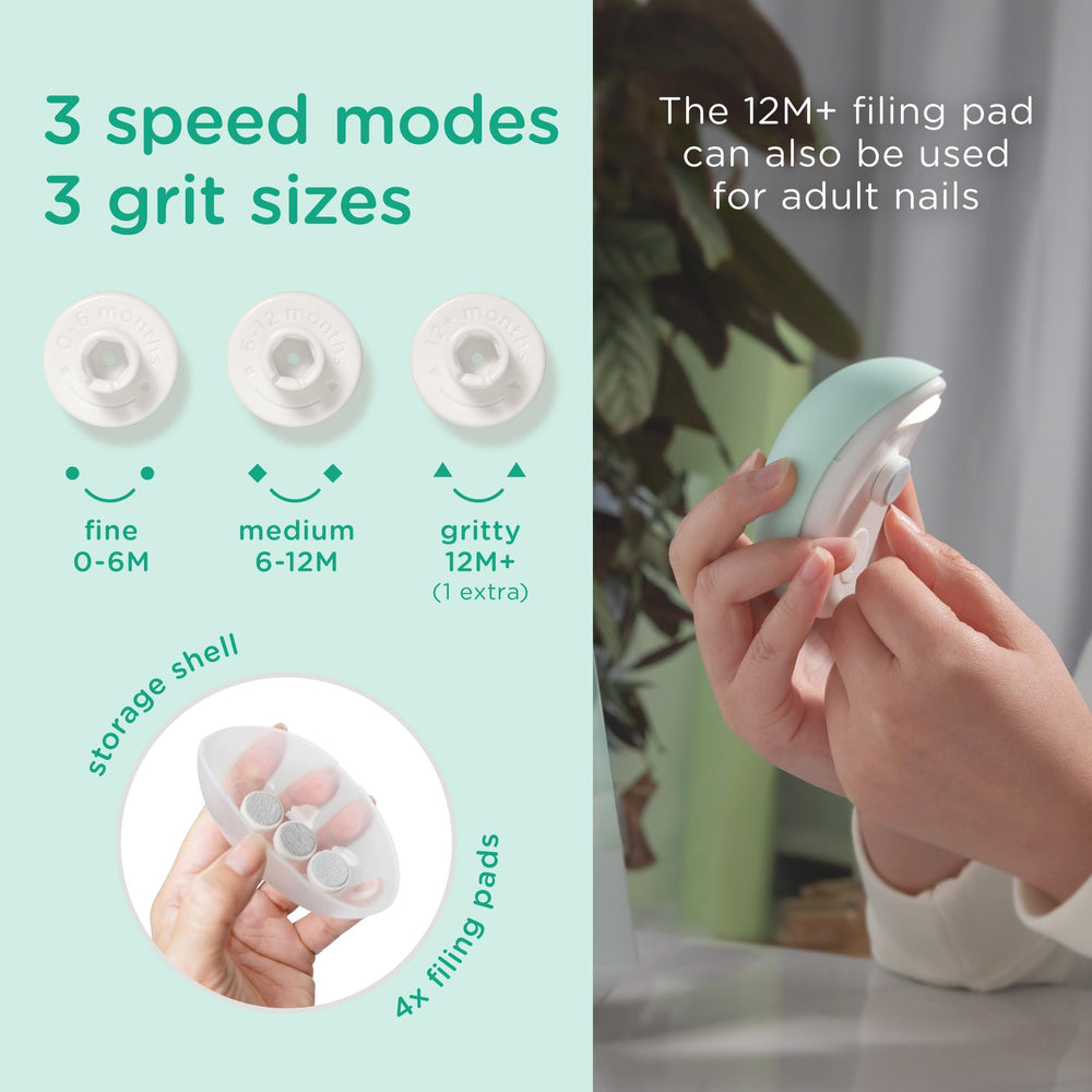 Olababy travel pouch keeps accessories organized for travel-ready grooming.