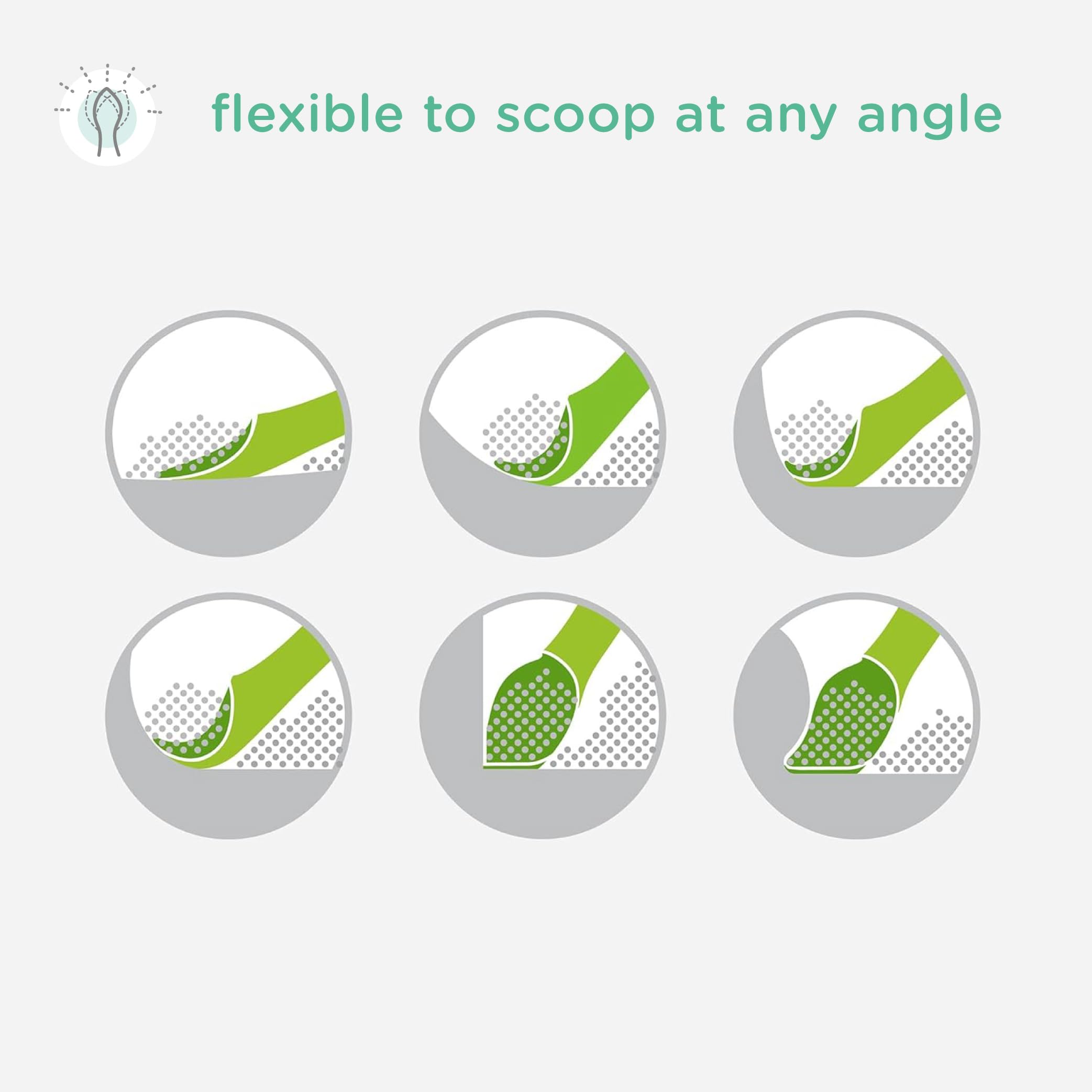 Olababy training spoon 2-pack on surface demonstrates hygienic upright placement