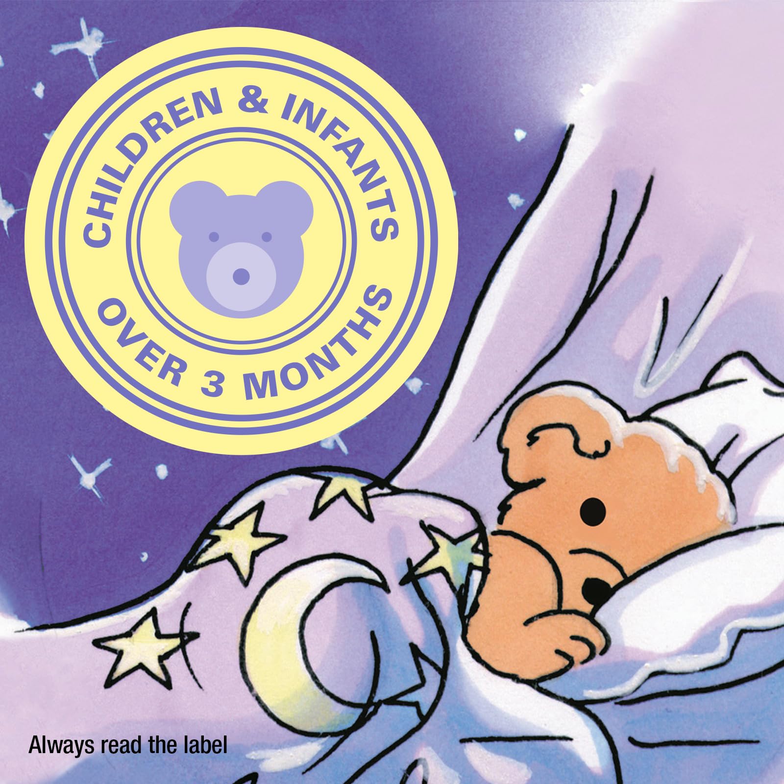 Olbas for Children drops on tissue scene for inhalation relief.