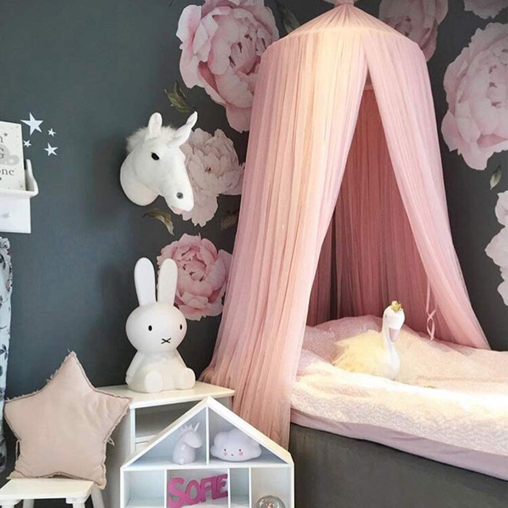 OldPAPA bed canopy room decor playroom adds a whimsical focal point and decor versatility.