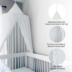 OldPAPA Princess Castle Canopy In-Room inspires imaginative play and elegant decor.