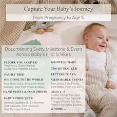 Olive & Lark keepsake pocket safely stores mementos for later reflection.