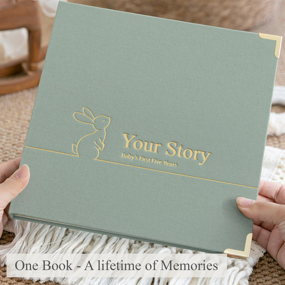Olive & Lark lay-flat binding enables easy writing and layout planning.
