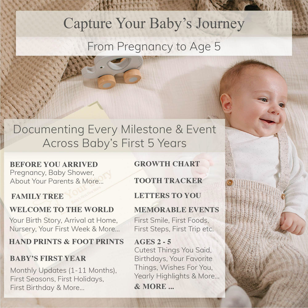 Olive & Lark woodland theme spread suitable for any gender-neutral family.