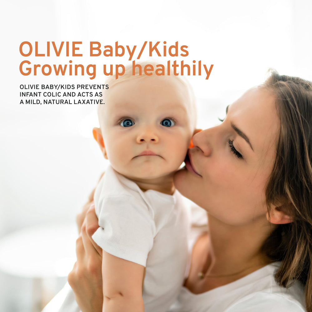 OLIVIE newborn moisturizer use during cuddle time for soothing relief.