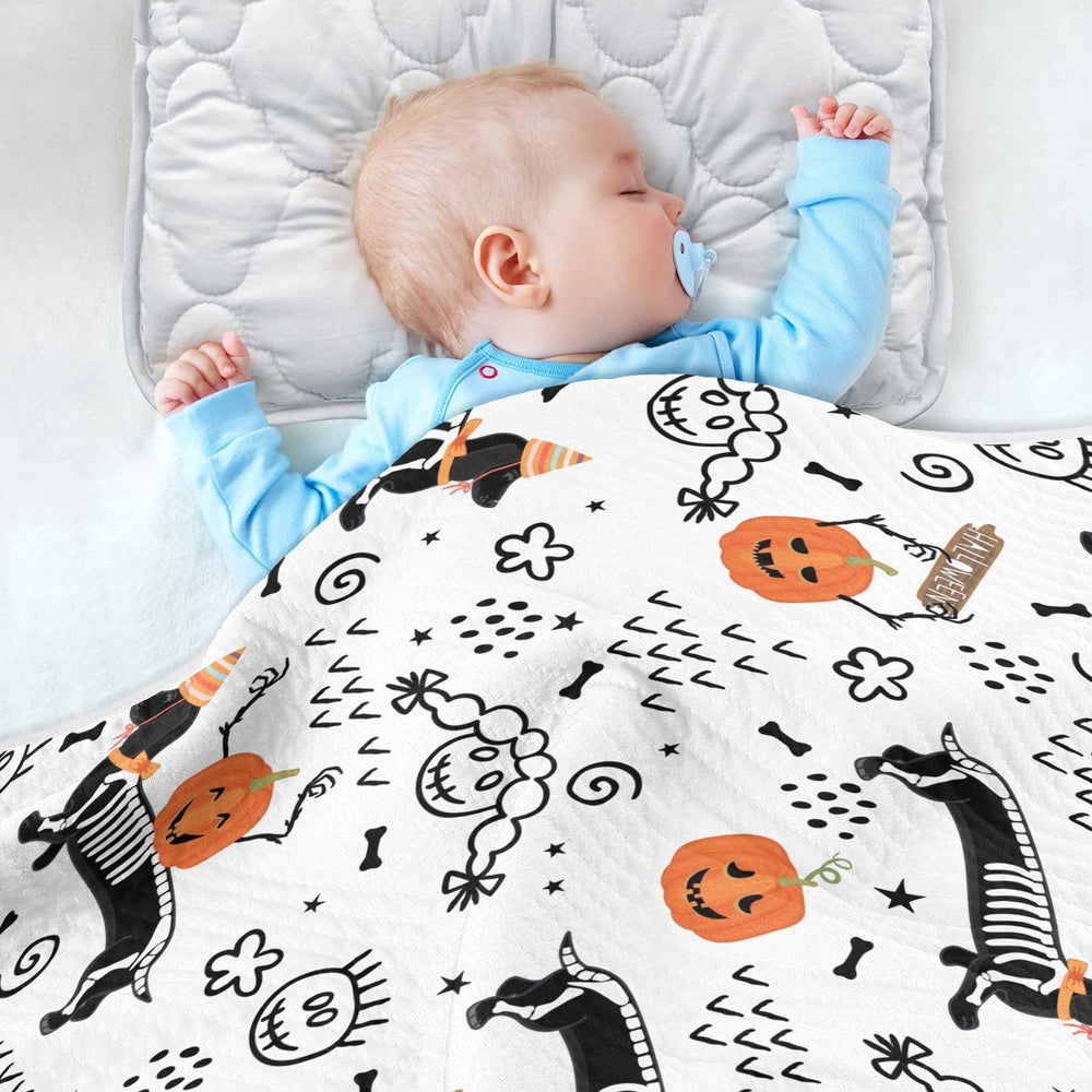 Ollabaky nursery blanket 30x40 inch size for crib or stroller