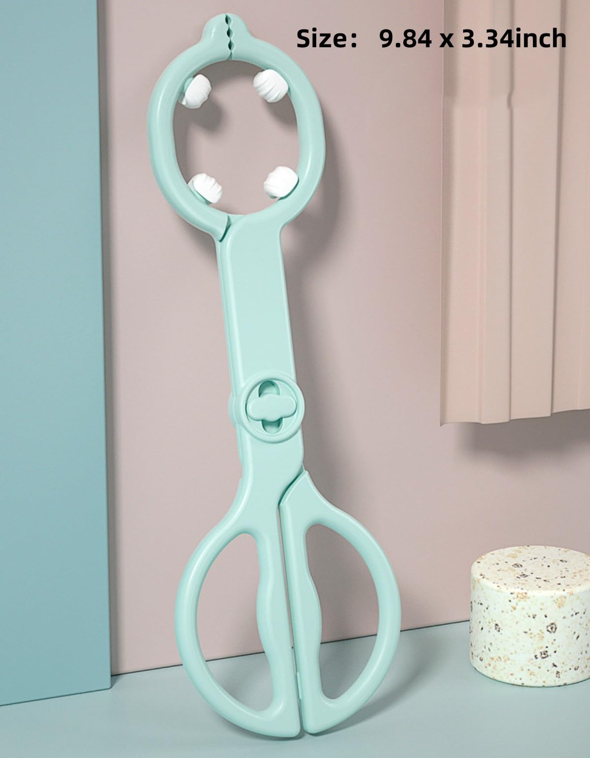 OLQW ergonomic non-slip grip reduces slips when handling bottles and soothers.