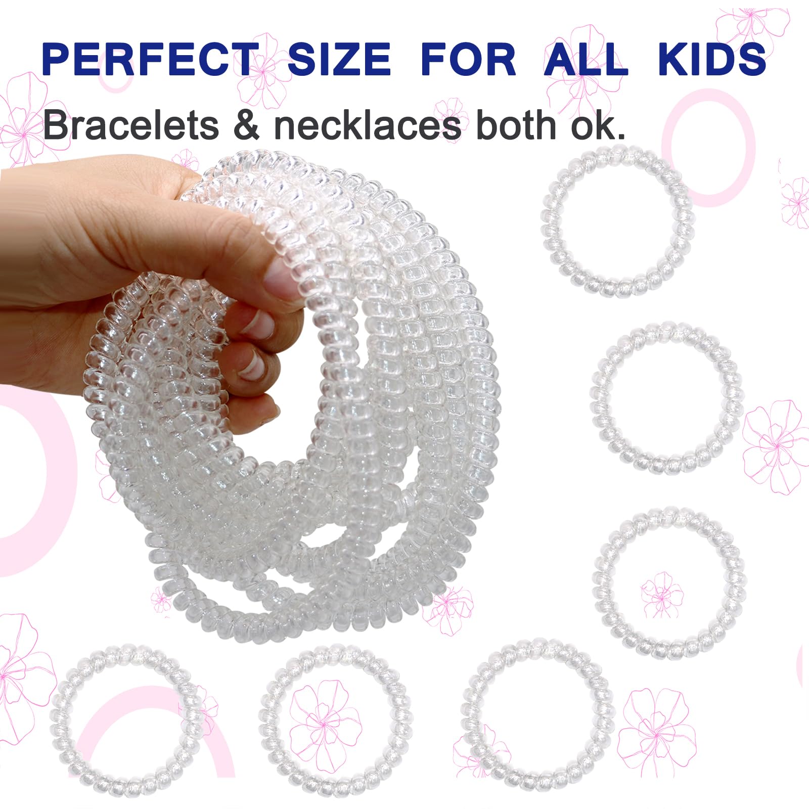 Olugu chew necklace stretchy bracelet on a child's wrist demonstrates comfortable sensory wear.