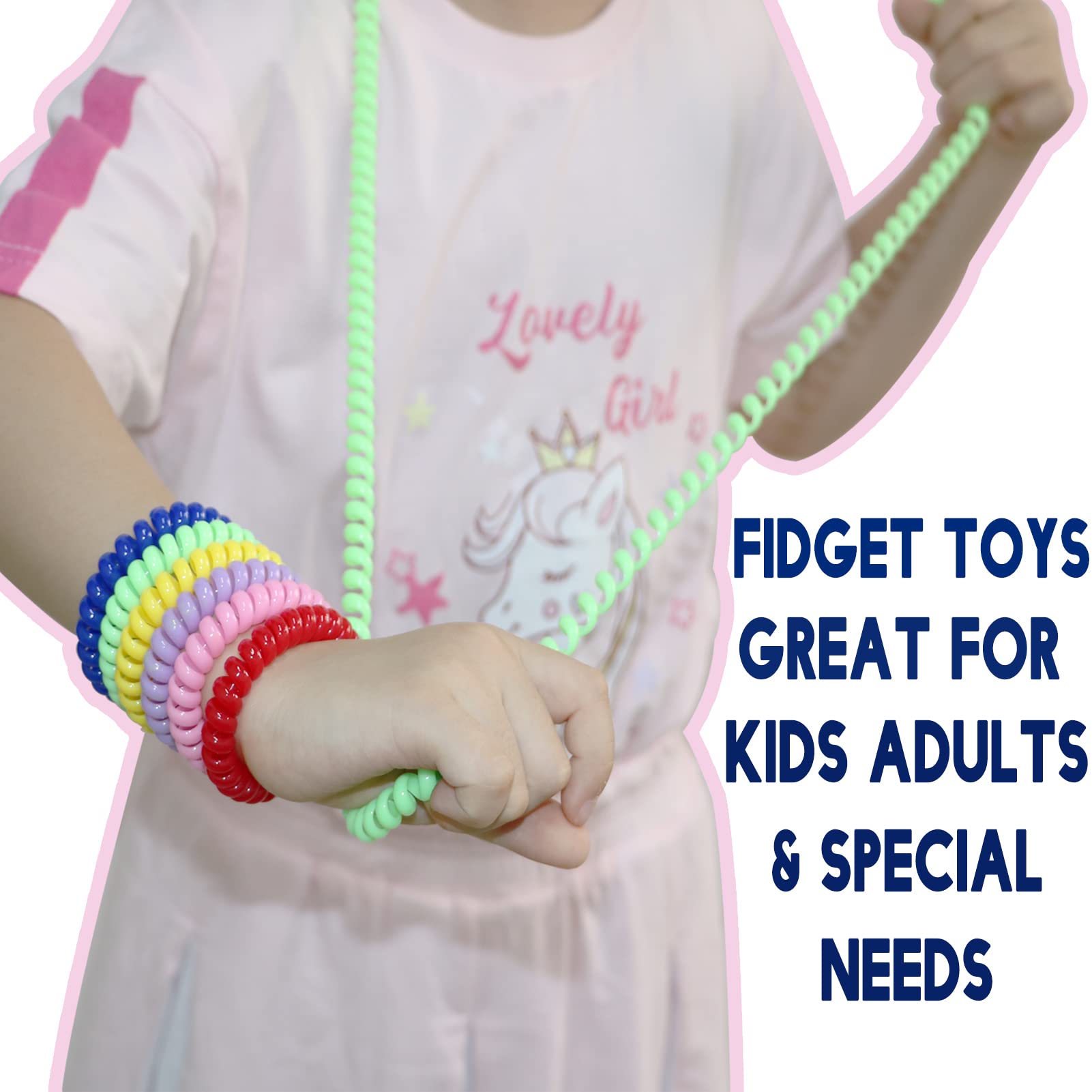 Olugu stretch necklace and bracelet sets support focused calm during activities.