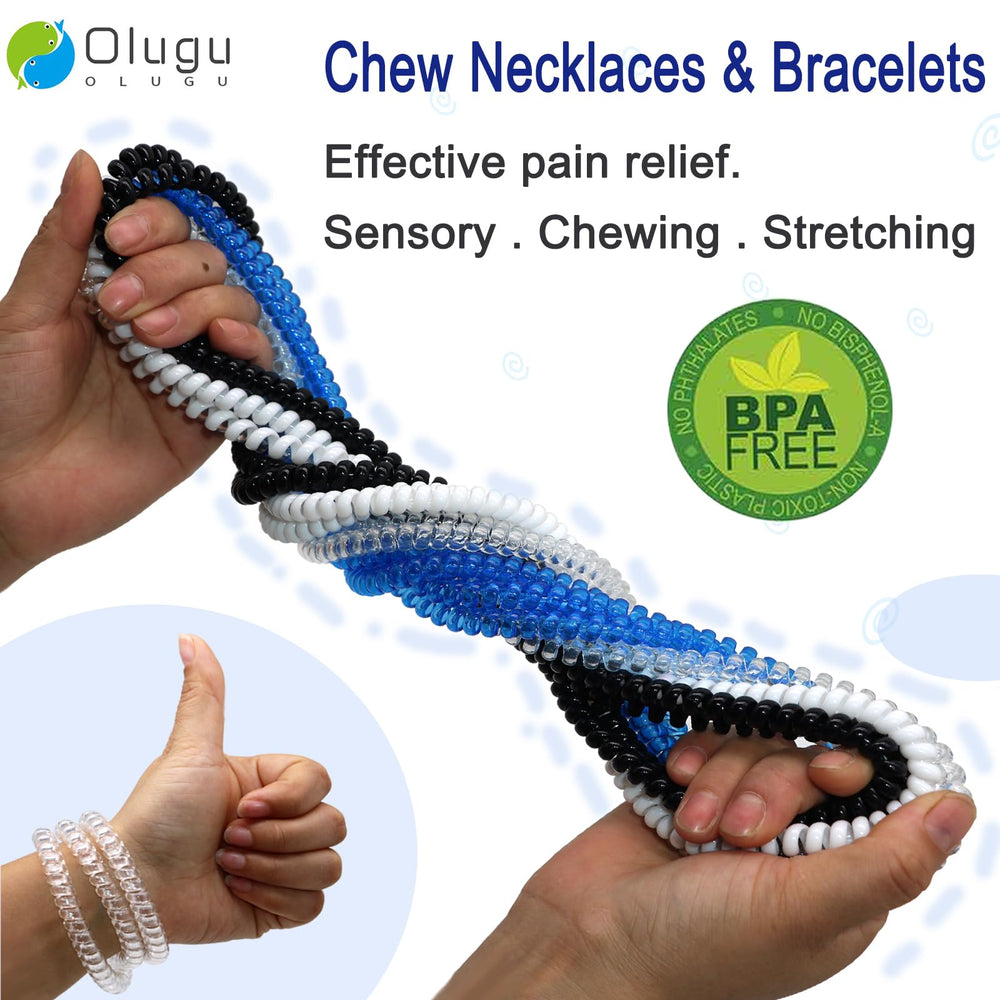 Olugu sensory chew bracelet ice cream supports stress relief and daily fidgeting
