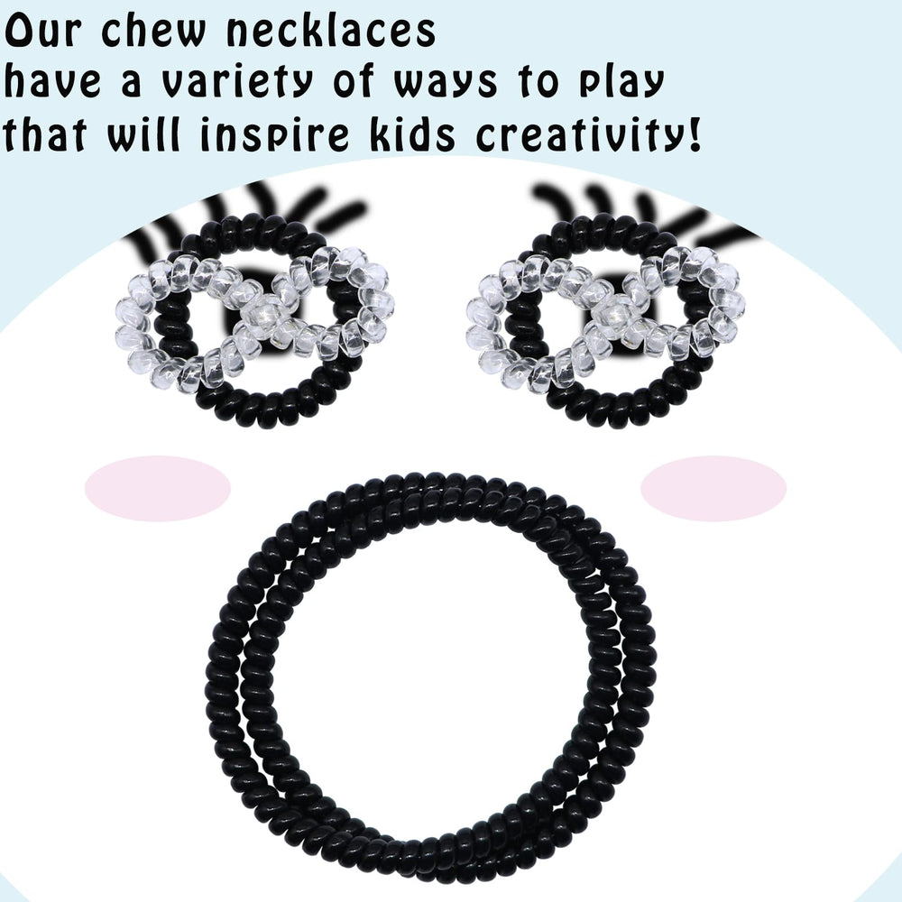 Olugu sensory chew necklace teardrop offers oral engagement while on the go
