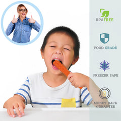 Olugu sensory chewy toys color palette showcases five vibrant colors and engagement.
