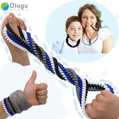 Olugu stretch coil chew necklaces offering calming twisting and stretching for restless hands