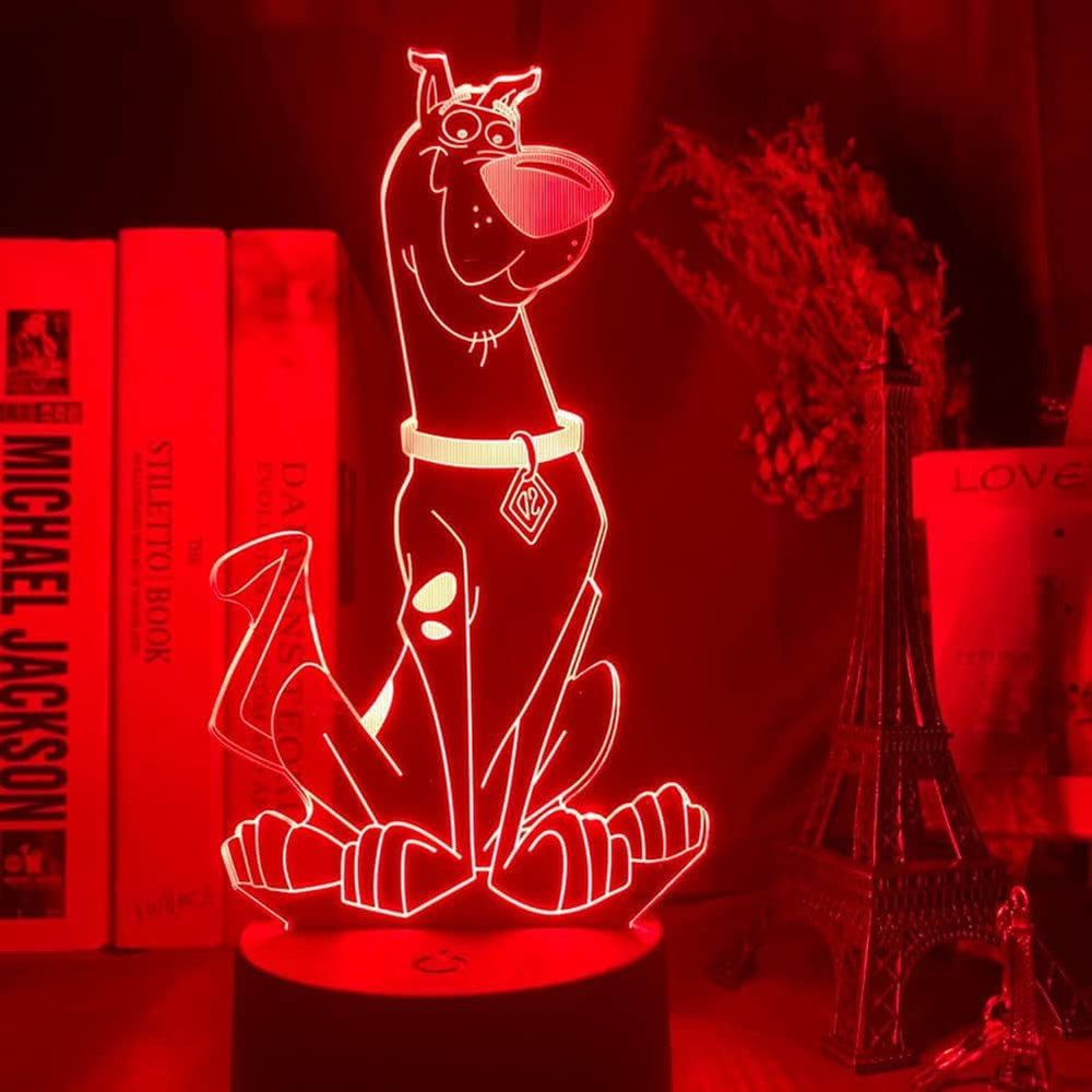 Olwekqx seven-color gradient night light showing color cycle modes