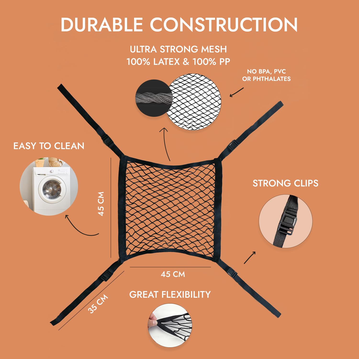 OLYMPE STORE Safety Net-gift-ready packaging signals a thoughtful accessory for new families.