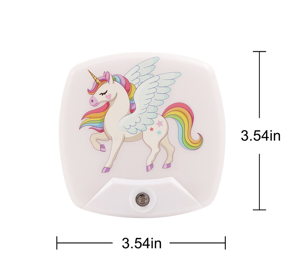 Omeet compact night light size fits small outlets and desks