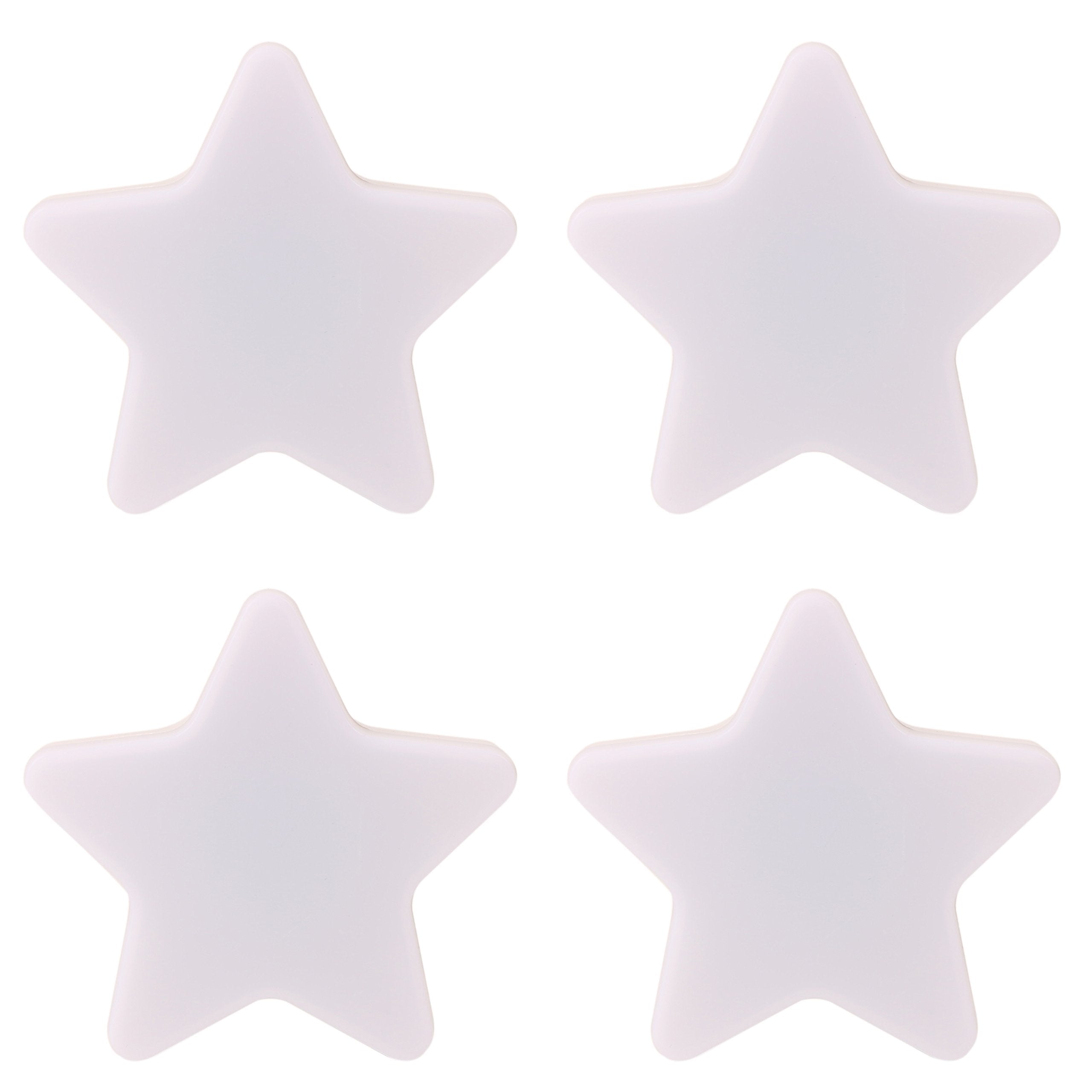 Omeet four-pack night light dusk-to-dawn sensor for gentle hallway illumination