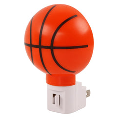 Omeet night light with offset prongs demonstrates space-saving plug-in design.