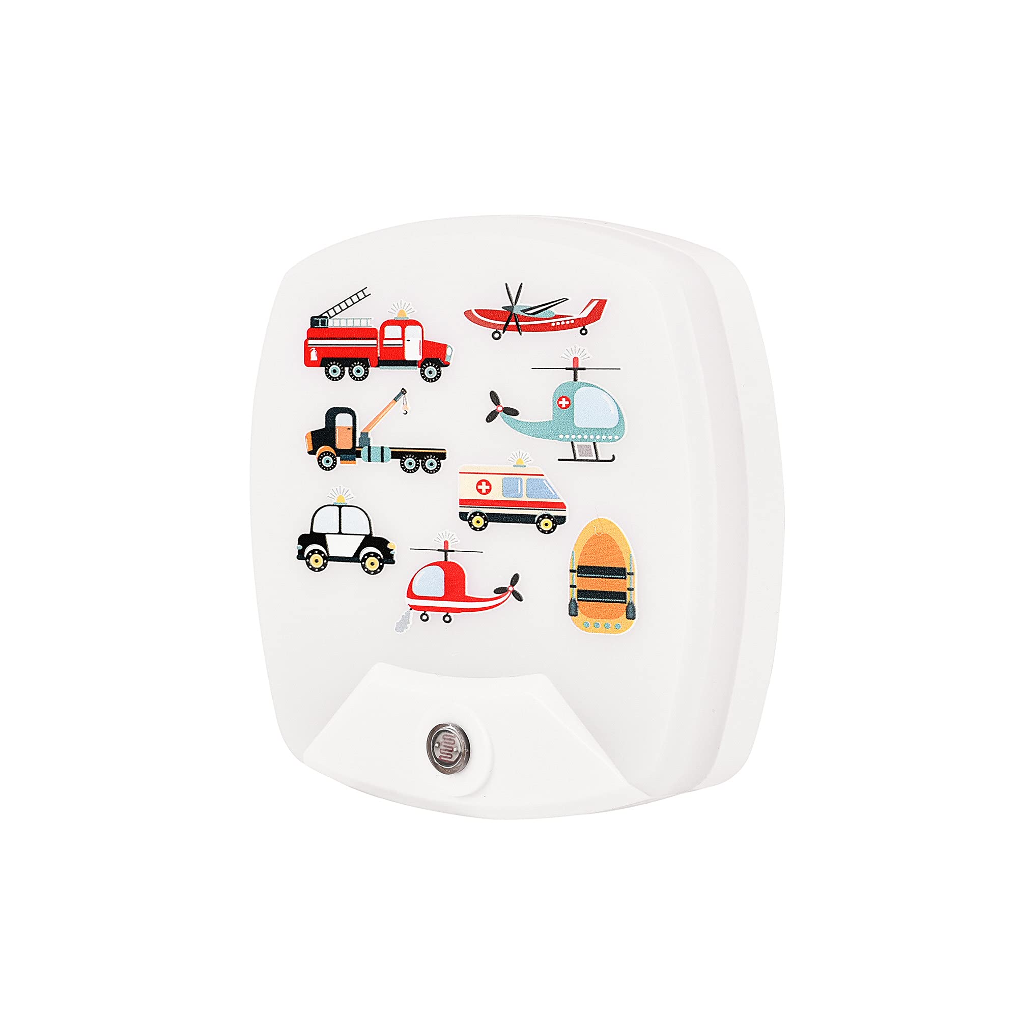 Omeet plug-in wall night light offers safe, hands-free illumination for nurseries.