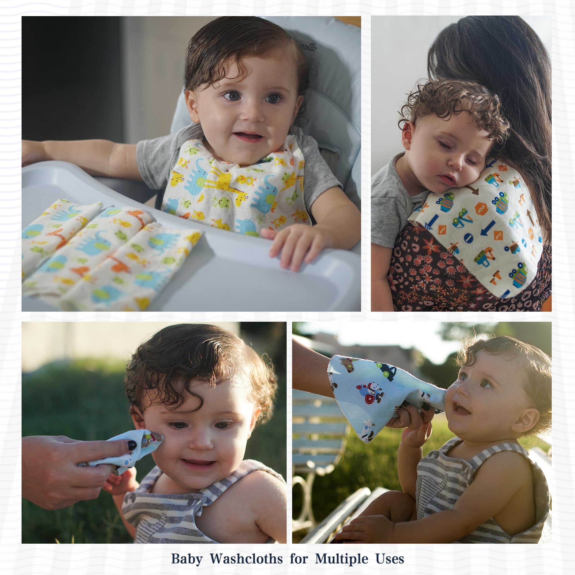 Omilion receiving blanket multicolor construction design stimulates curiosity during cuddles.