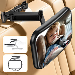 OMOTON 360-degree adjustable arm enables flexible angles for baby seating