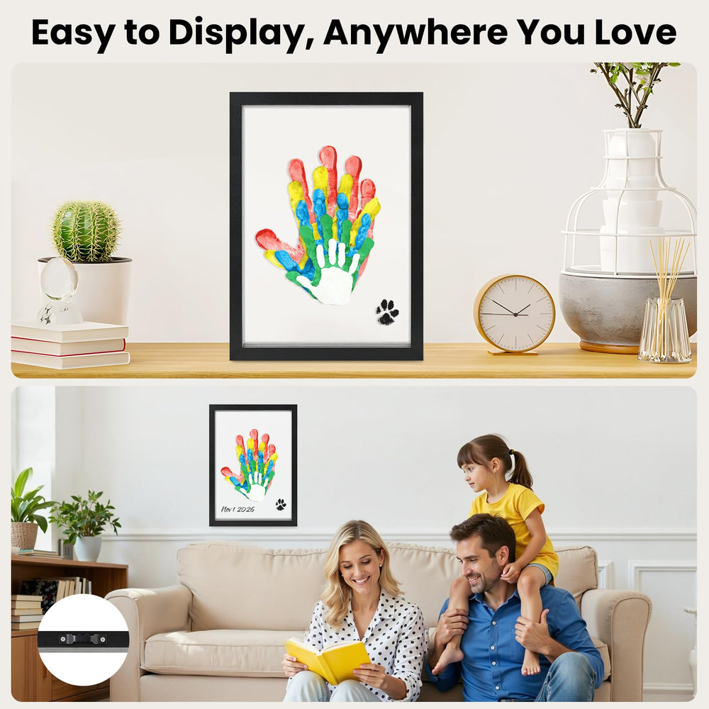 Omrhvi baby-safe paints in six colors ideal for vibrant family artwork