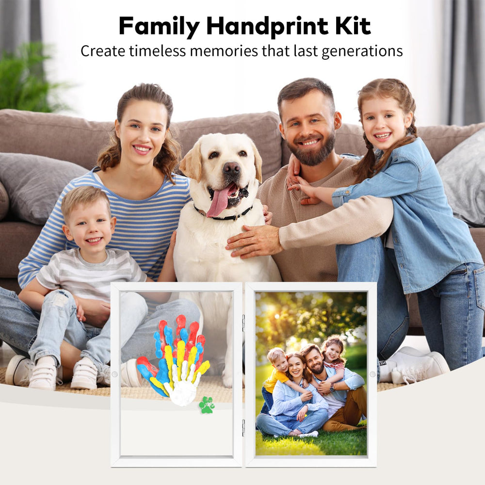 Omrhvi Family Handprint Kit color paints offer vibrant, safe art options