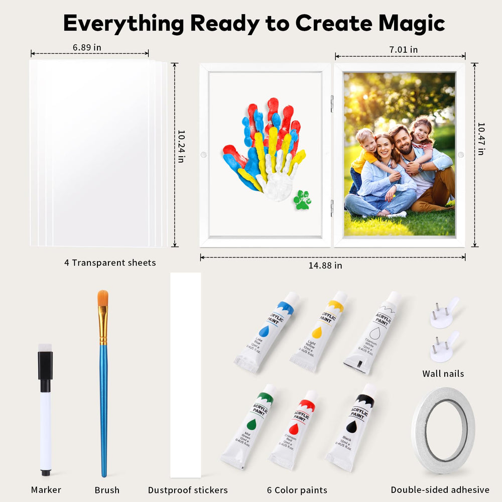 Omrhvi Family Handprint Kit gift-ready packaging makes thoughtful presents