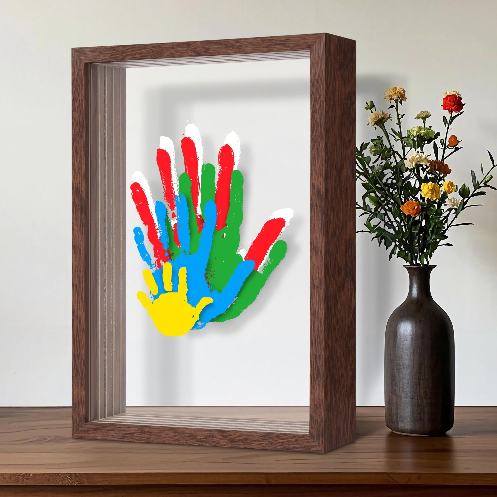 Omrhvi family handprint kit package ready for crafting memories into a keepsake