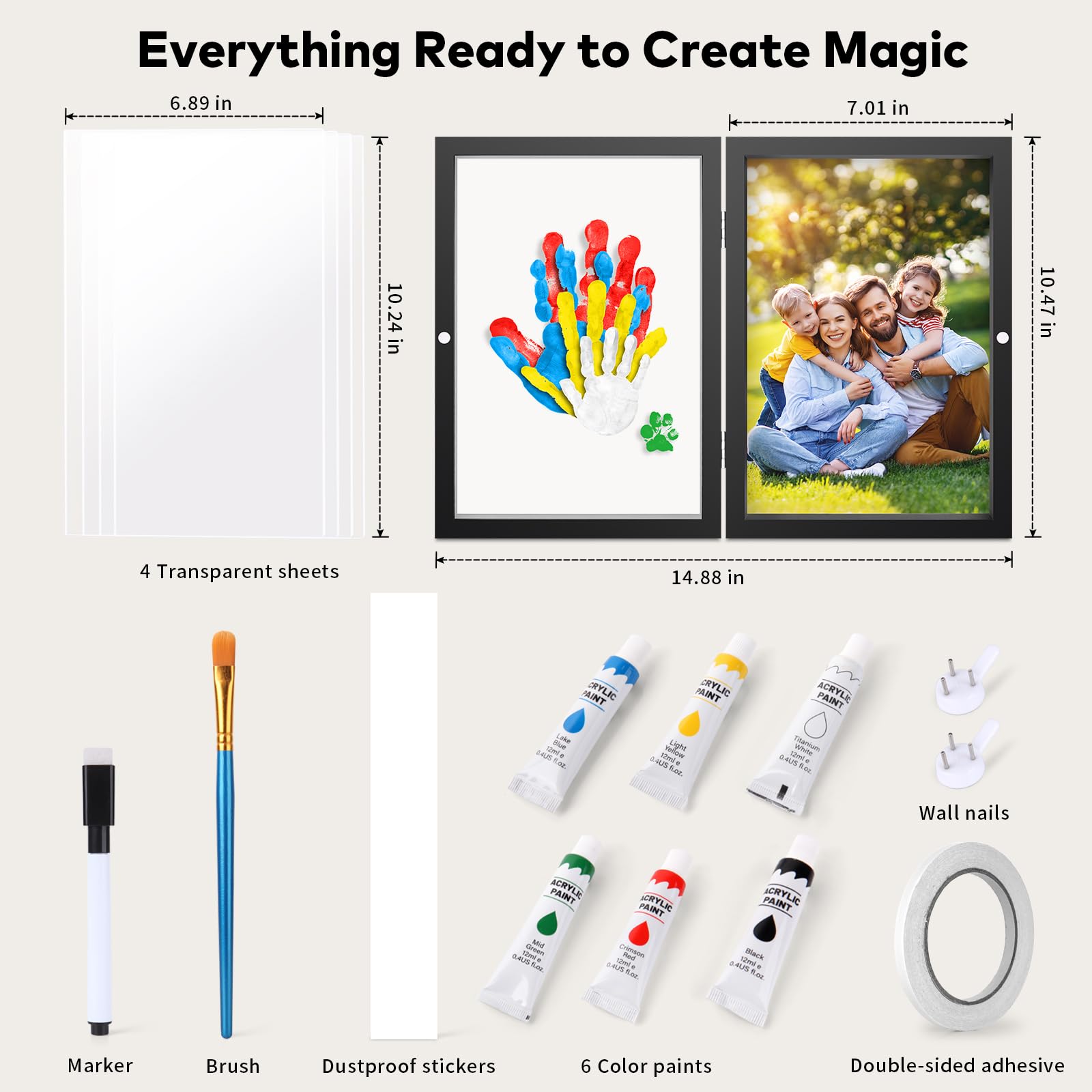 Omrhvi gift-ready family frame for meaningful celebrations.