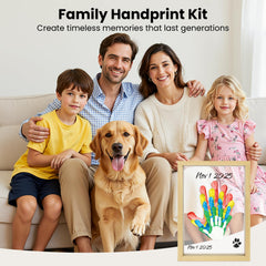 Omrhvi Handprint Paints Swatch with vibrant kid-friendly colors.