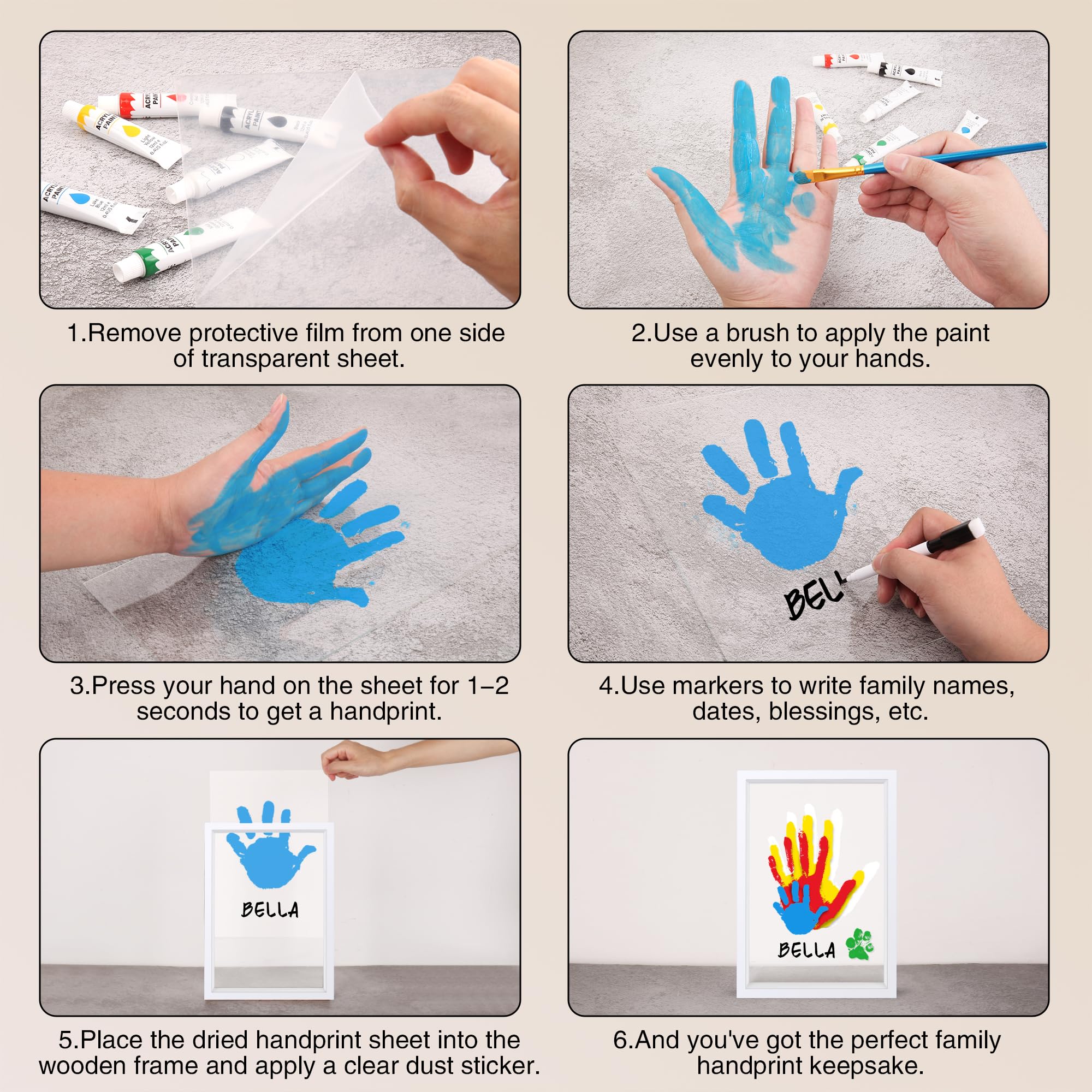 Omrhvi marker pen for labeling names and dates
