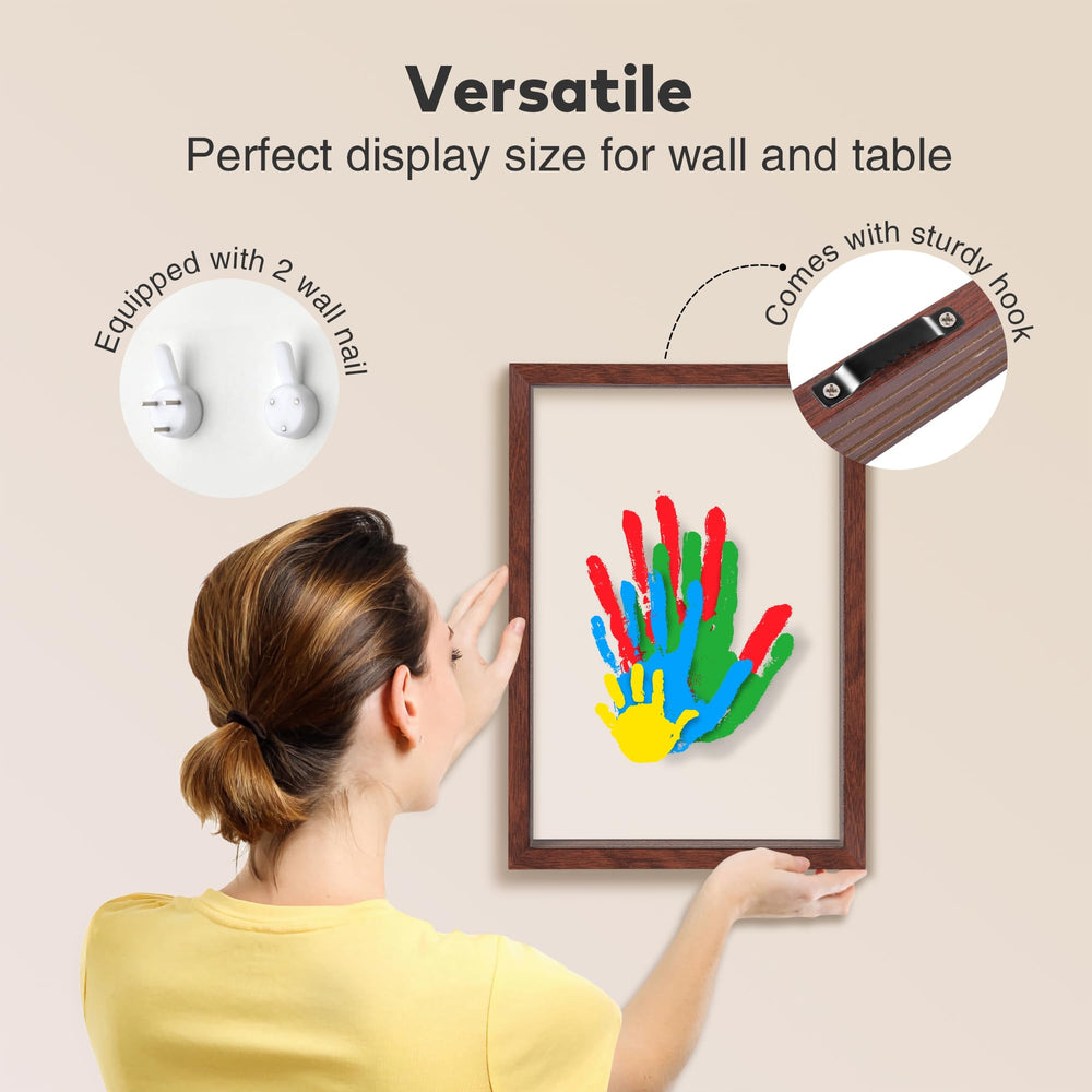 Omrhvi baby-safe paints wipe clean during craft sessions