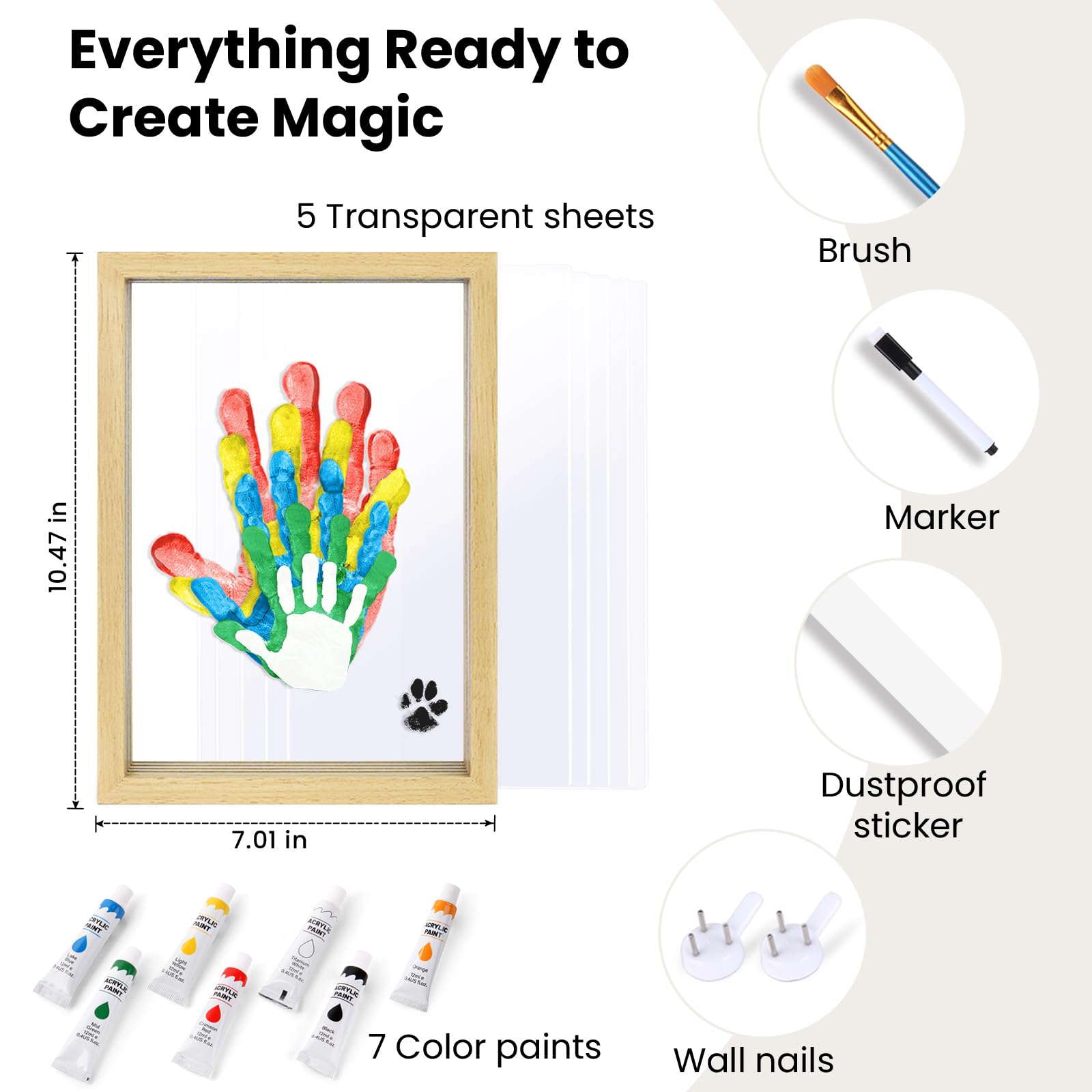 Omrhvi Upgraded Kit Contents featuring thicker glass and larger brush for a neat finish.