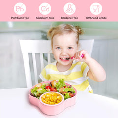 OMYPOTT travel tray cup-holder blue-pink on-road keeps snacks organized during trips.