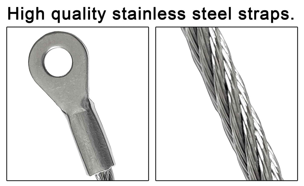 Omypuehen screw-mount option for secure placement and flexible installation.