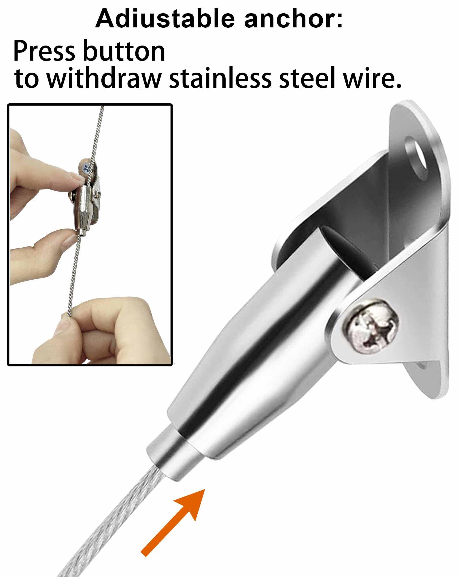 Omypuehen stainless steel construction emphasizes durable, reliable wall anchoring.