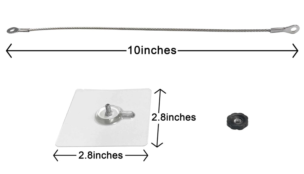 Omypuehen usage on TV stand shows easy safety anchoring.