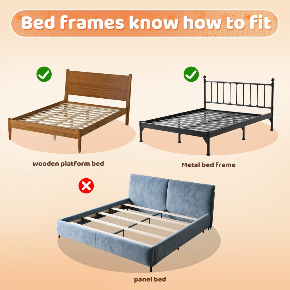 omzer Bed Guard Rail reinforced straps provide a secure sleep boundary.
