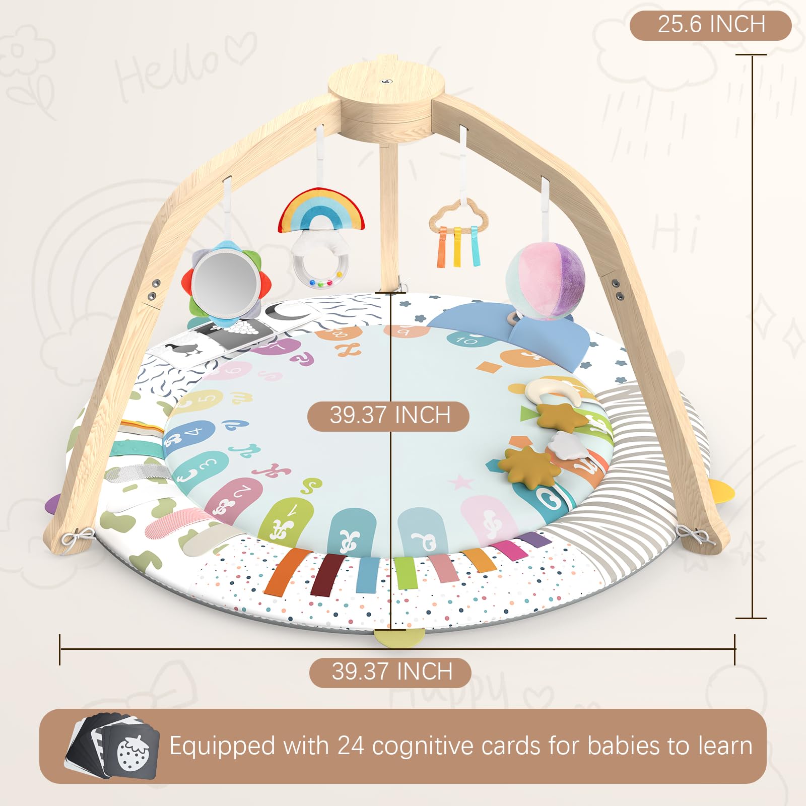 Omzer gift-ready packaging makes it a thoughtful baby shower or birthday gift.