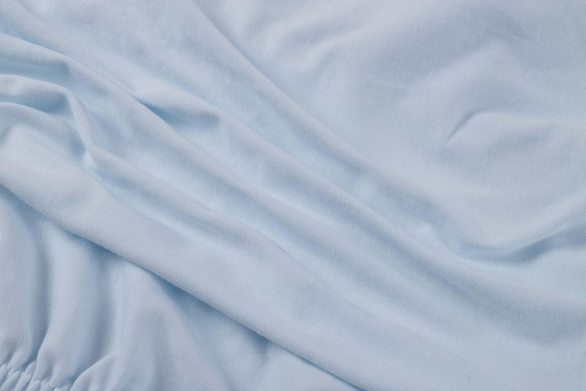 Onacosht bassinet sheet organic cotton close-up highlights soft, breathable fabric for baby comfort.