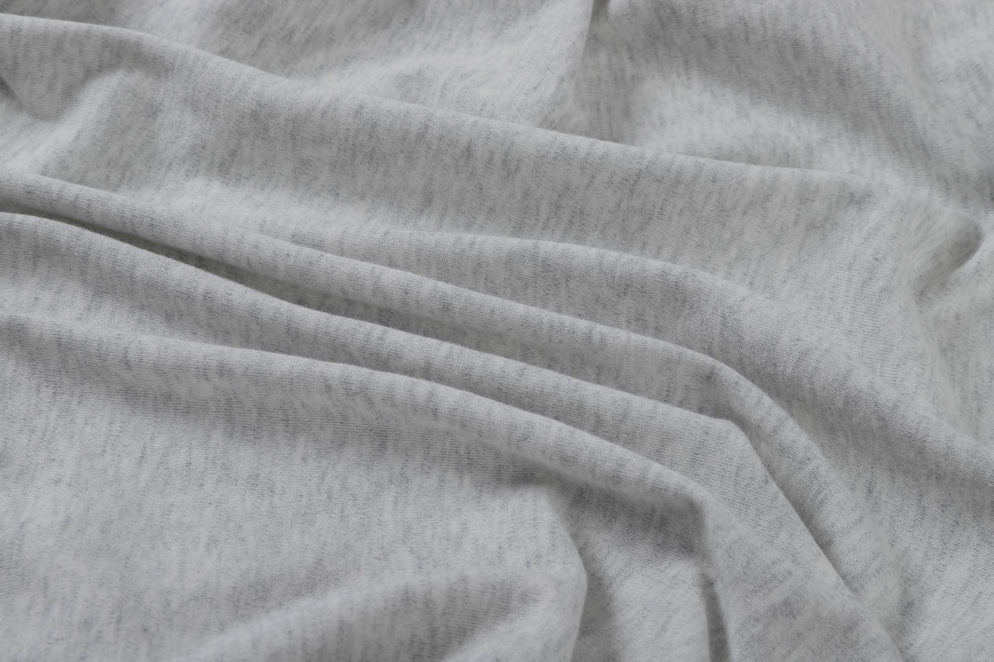 Onacosht brushed jersey cotton sheet offers soft touch for delicate skin.