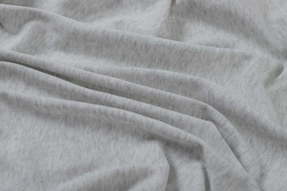 Onacosht brushed jersey cotton sheet offers soft touch for delicate skin.