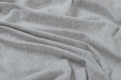 Onacosht brushed jersey cotton sheet offers soft touch for delicate skin.