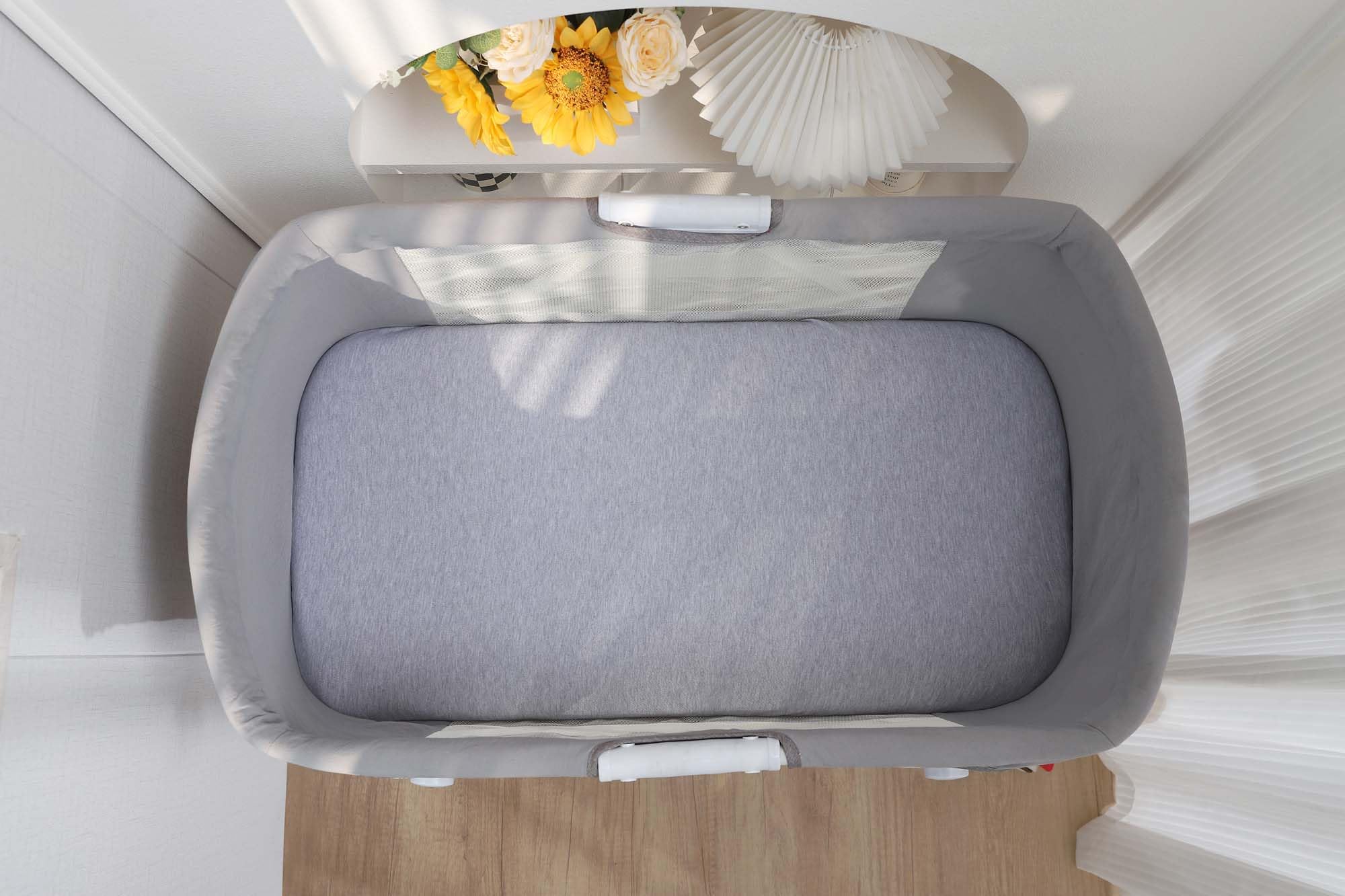 Onacosht bassinet sheets durable stitching around edge for long-lasting use.