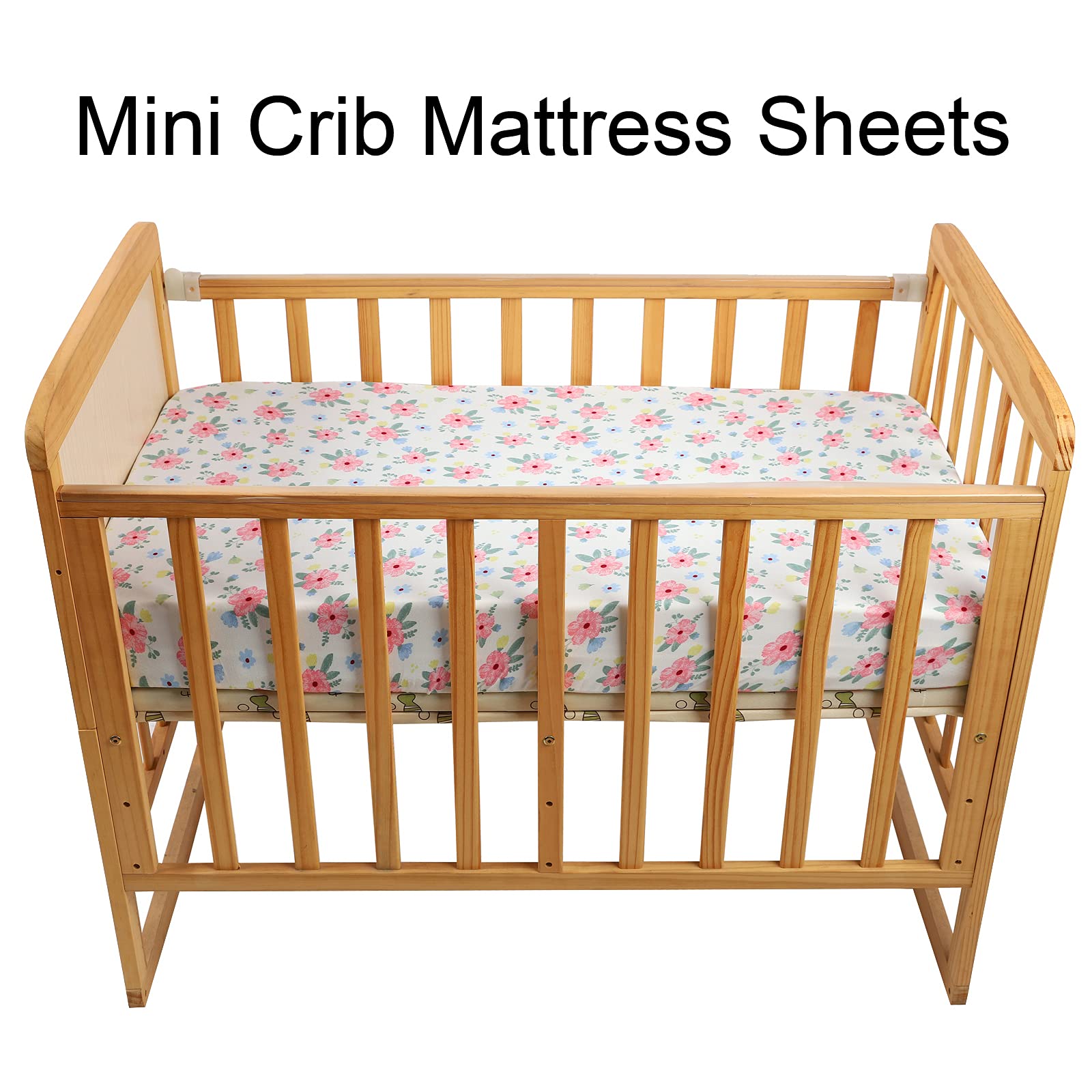 Onacosht jersey-knit fitted sheet texture, breathable and cozy for naps.