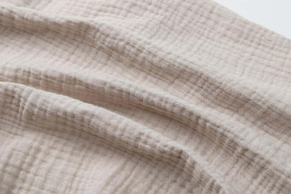Onacosht muslin bassinet sheets breathable cotton keep baby cool and comfortable.