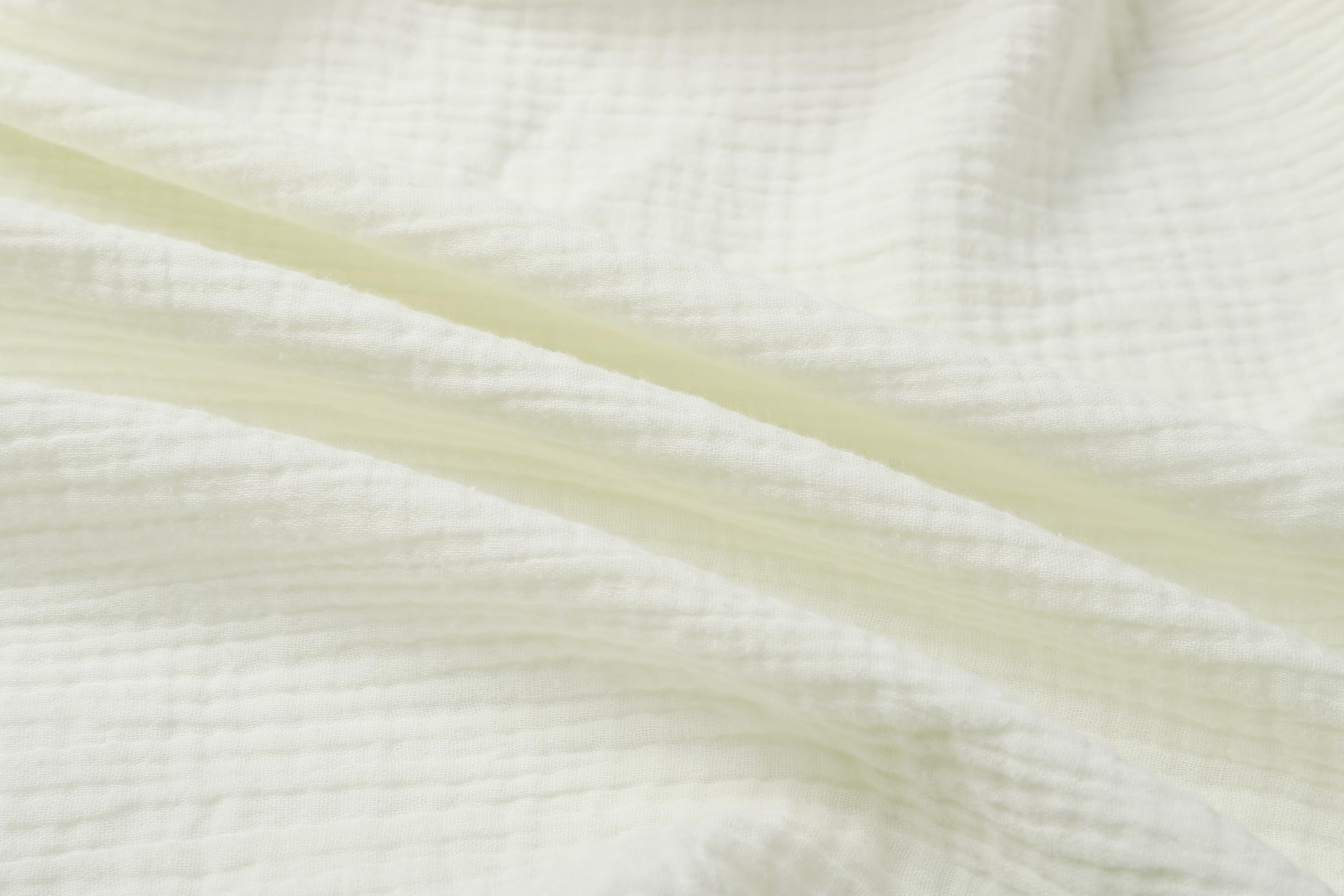 Onacosht bassinet sheets with elastic edge provide secure-fit and wrinkle-free sleep.
