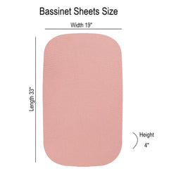 Onacosht muslin bassinet sheets prewashed softness closeup emphasizing soft touch for sensitive newborn skin