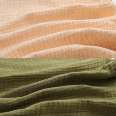 Onacosht Muslin nursing pillow cover back with concealed zipper, safe for baby and easy to use